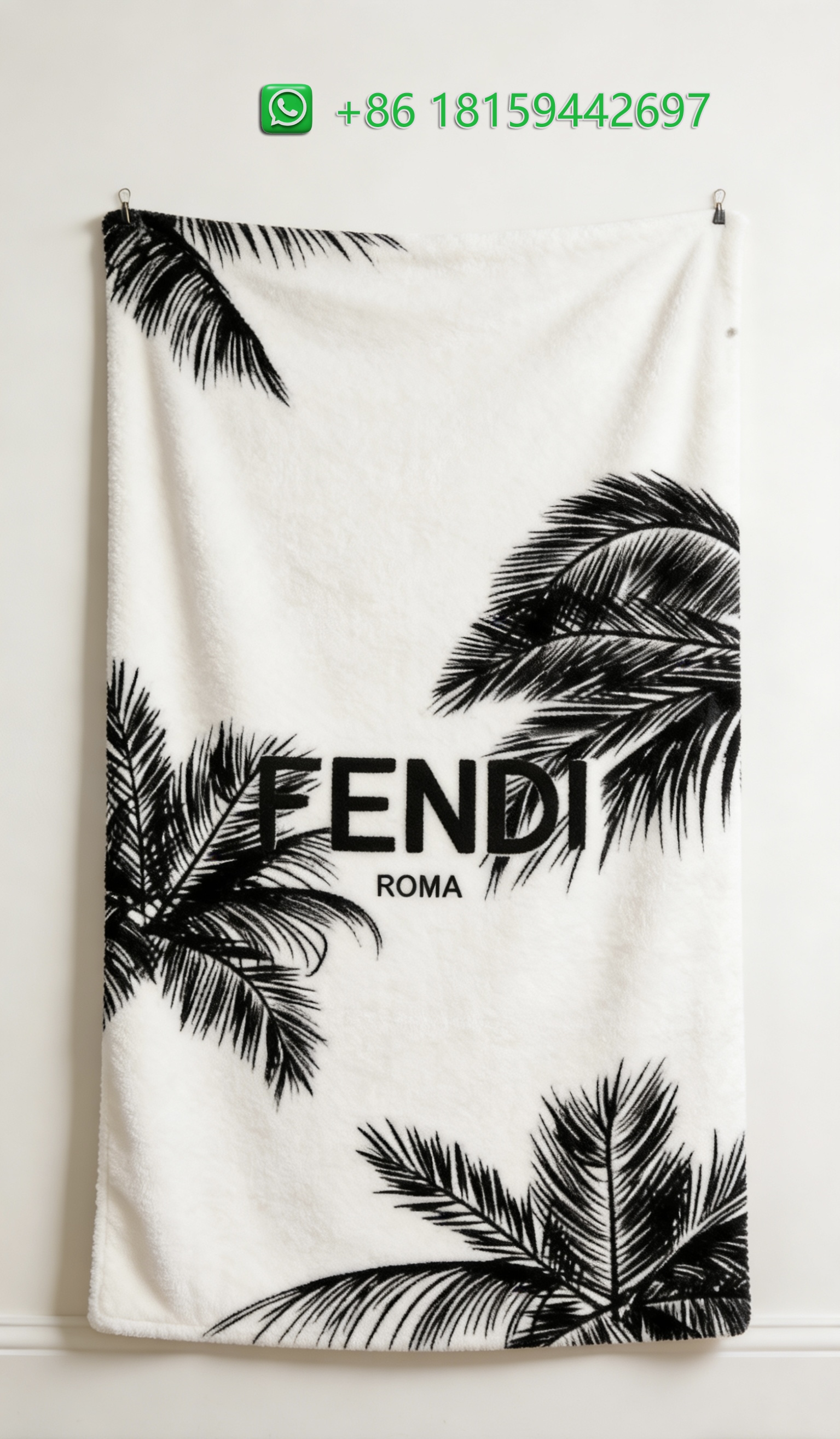 Fendi Throw Blankets